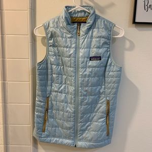 XS light blue Patagonia vest
